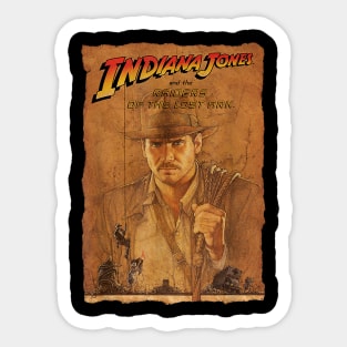 Lucasfilm Indiana Jones Raiders of the Lost Ark Poster Art Sticker